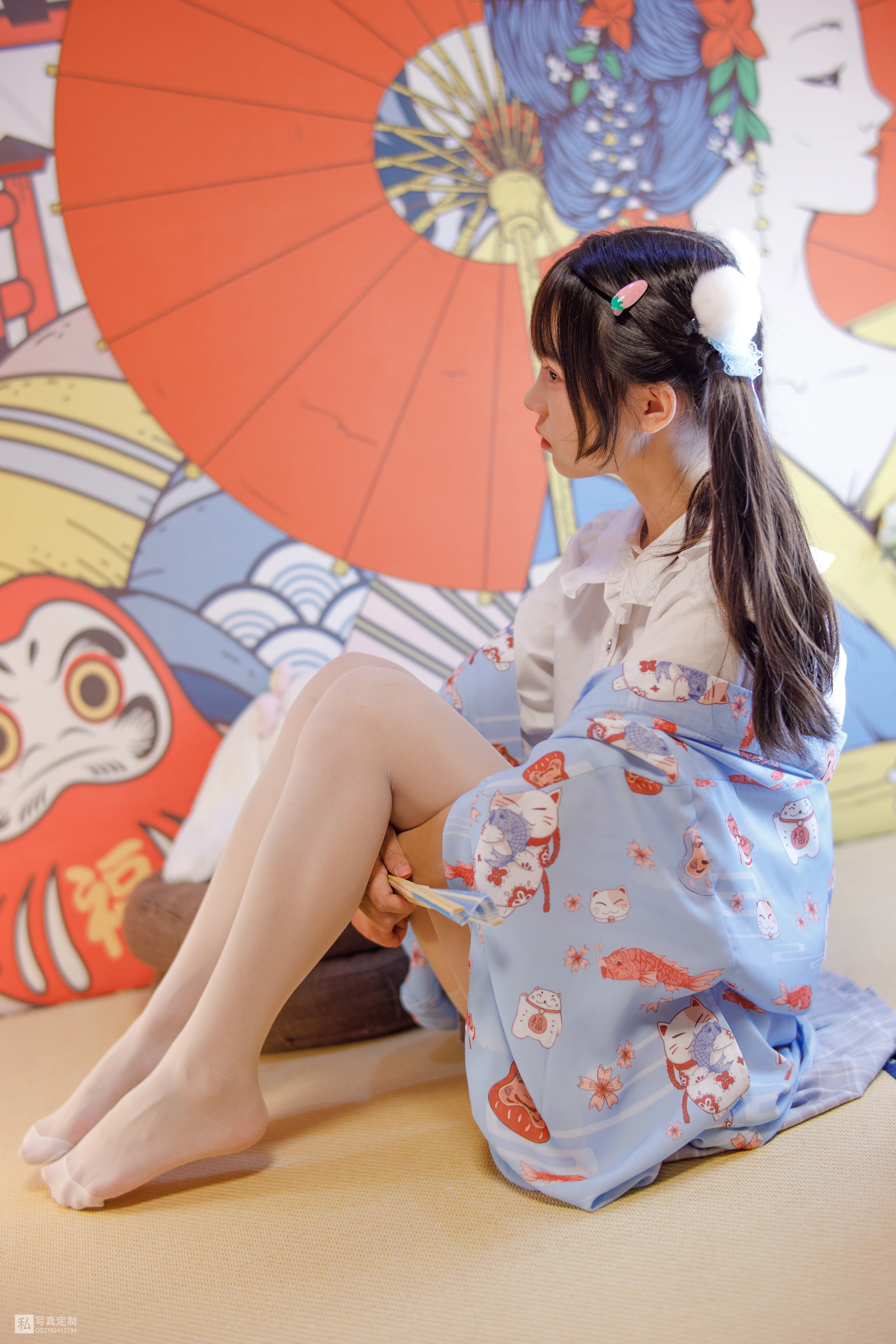 森萝财团 JKFUN-027 花里胡哨的民宿 5D白丝 默陌 [65P 1V]插图5